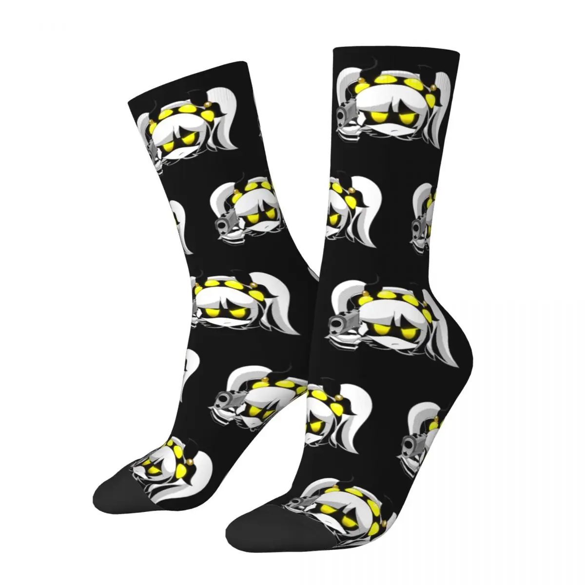 Мужские Нескользящие носки с графическим принтом для скейтборда