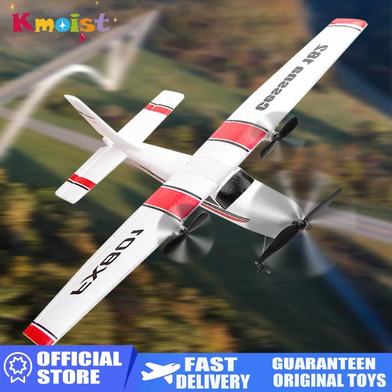 FX801 Самолет Cessna 182 DIY RC 2 4 ГГц канала EPP Craft Электрический радиоуправляемый планер