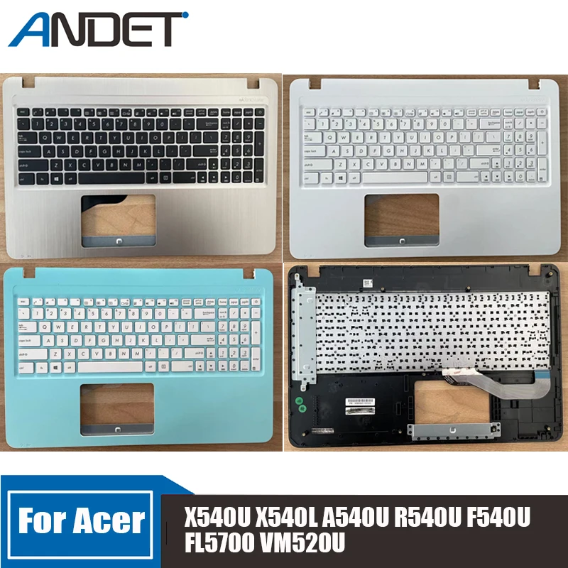 

Новинка, для ASUS X540U X540L A540U R540U F540U FL5700 VM520U, без сенсорной панели, упор для ноутбука, верхняя подставка, Золотой корпус C, Безель для клавиатуры