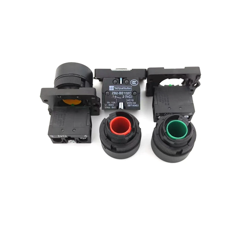 HENGXINWEI Плоский кнопочный переключатель 5 шт.