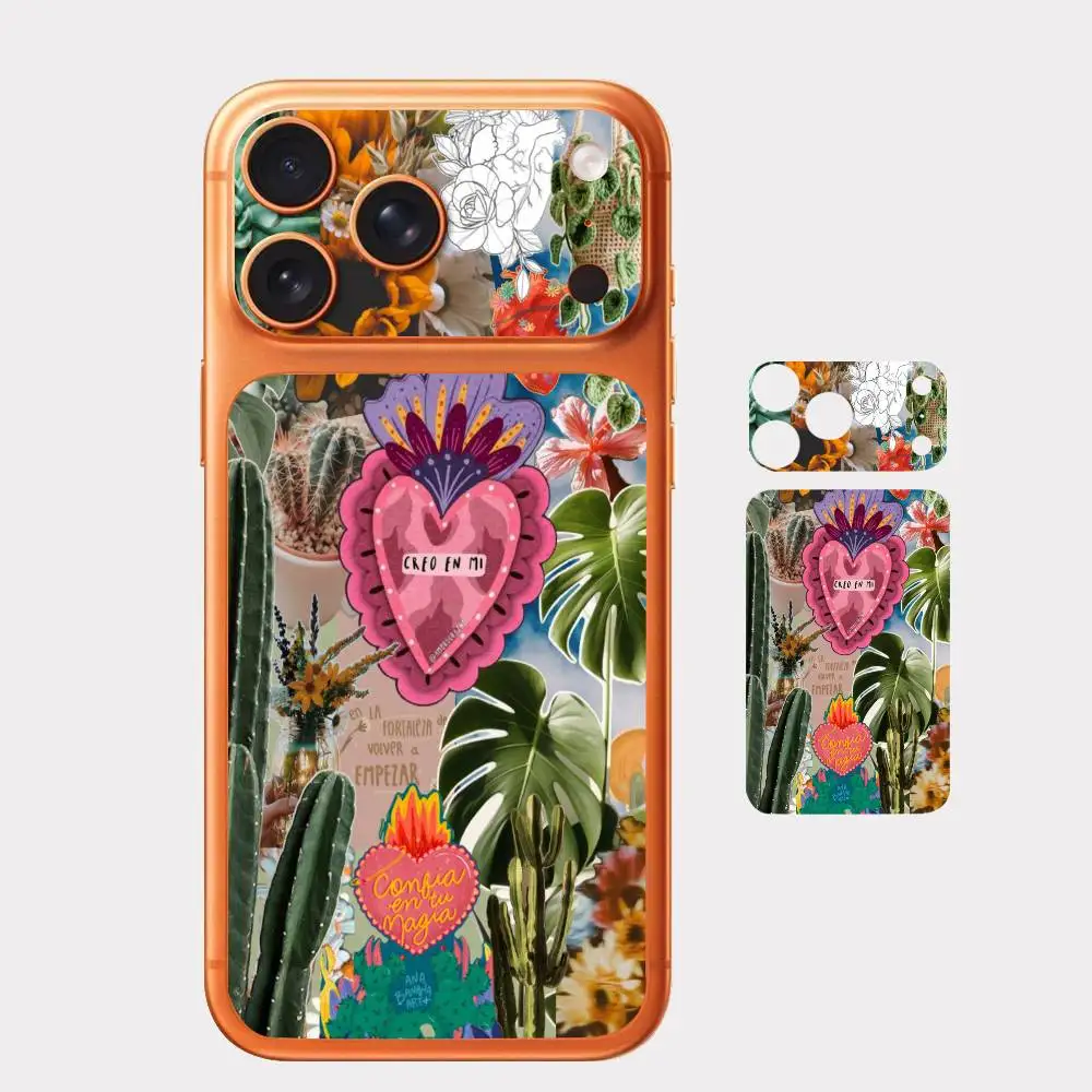 Фото Модная защитная пленка F-FridaS-S K-Kahlo для iPhone 17 Pro и 17 ProMax, устойчивая к царапинам. №2