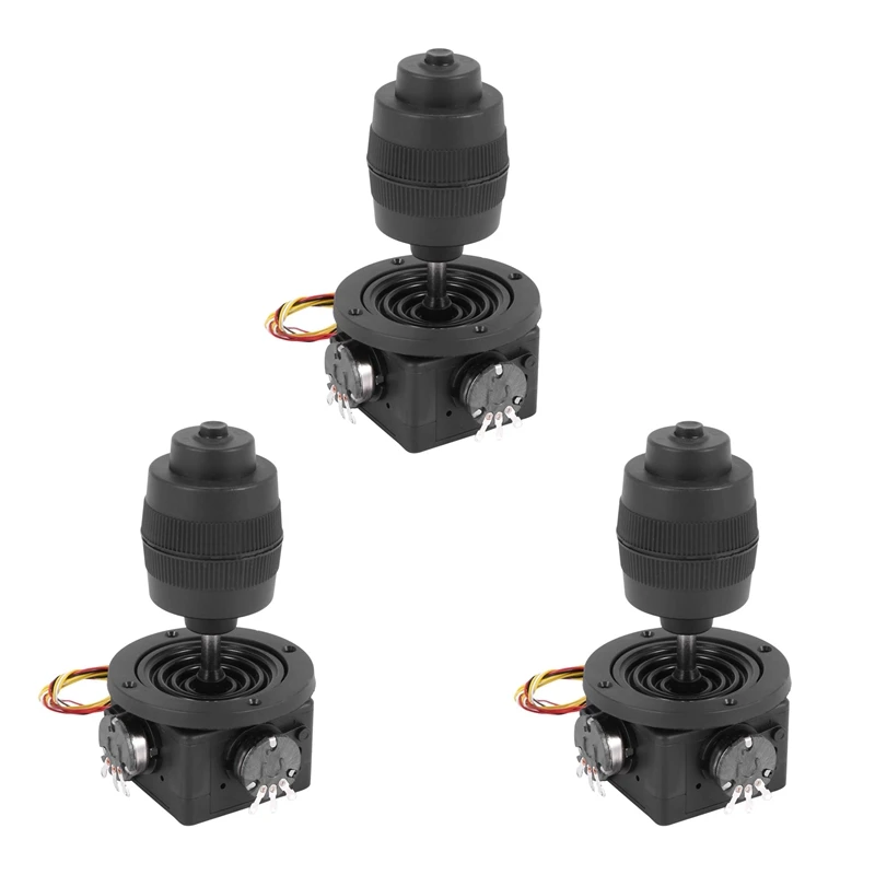 

3X 4-Axis Joystick Potentiometer Button Controller For JH-D400X-R4 10K 4D Sealed Rocker Potentiometer