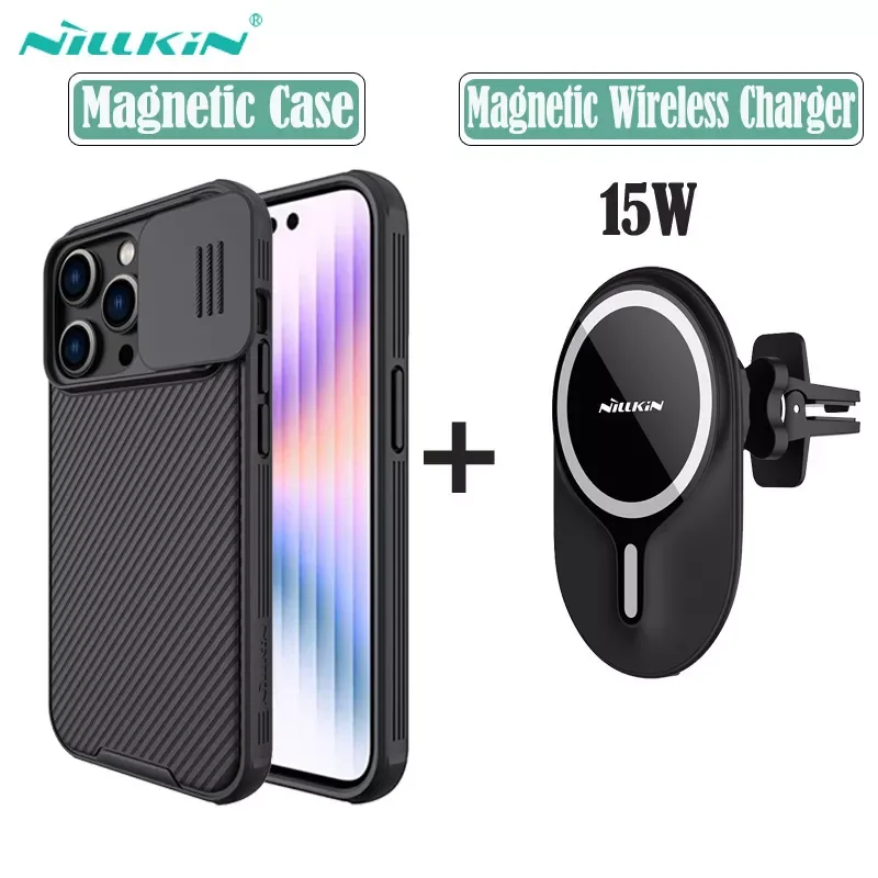 

2023NEW Case 14 Pro Max 15W Car Mount Wireless Charger 14 Pro/ Plus Fast Charging Holder