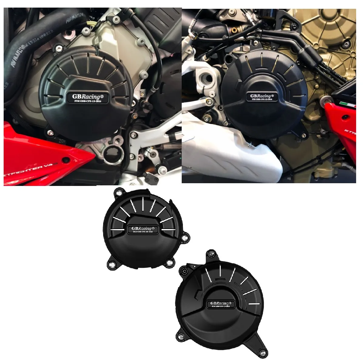 

Защитная крышка двигателя для Ducati streetoughter V4 V4S 2020-2022 2021