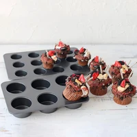 diy baking mold muffin pastry molds form bakeware stainless steel mould cake baking tray pastry tools accessory baking supplies