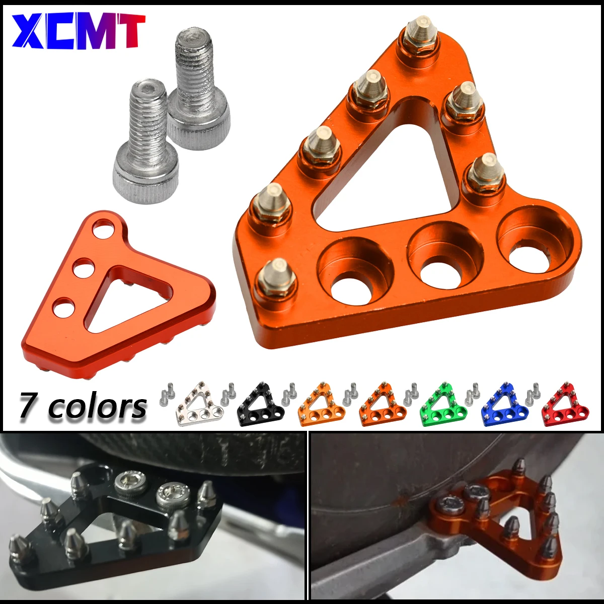 Для KTM EXC300 EXCF XCW SX SXF XC XCF 125 250 300 350 450 500 Рычаг педали тормоза Ступенчатая пластина 690