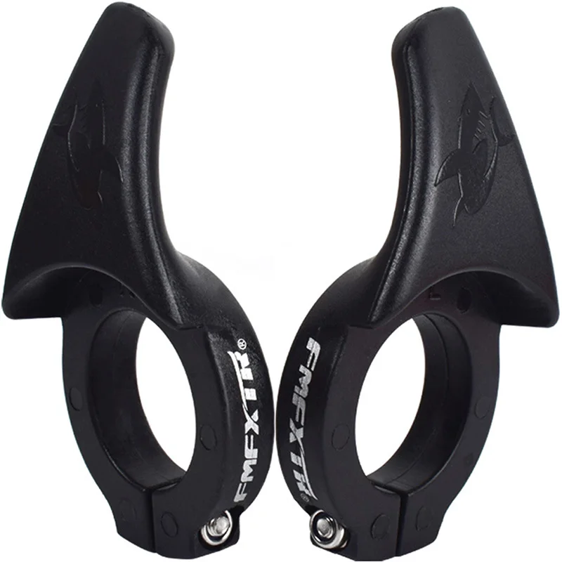 

1 Pair Mountain Bike Rest Sub-handle Bicycle Thumb Force Grip Pair Of Lightweight Plastic Non-slip Handles And Lock Ring Kit New