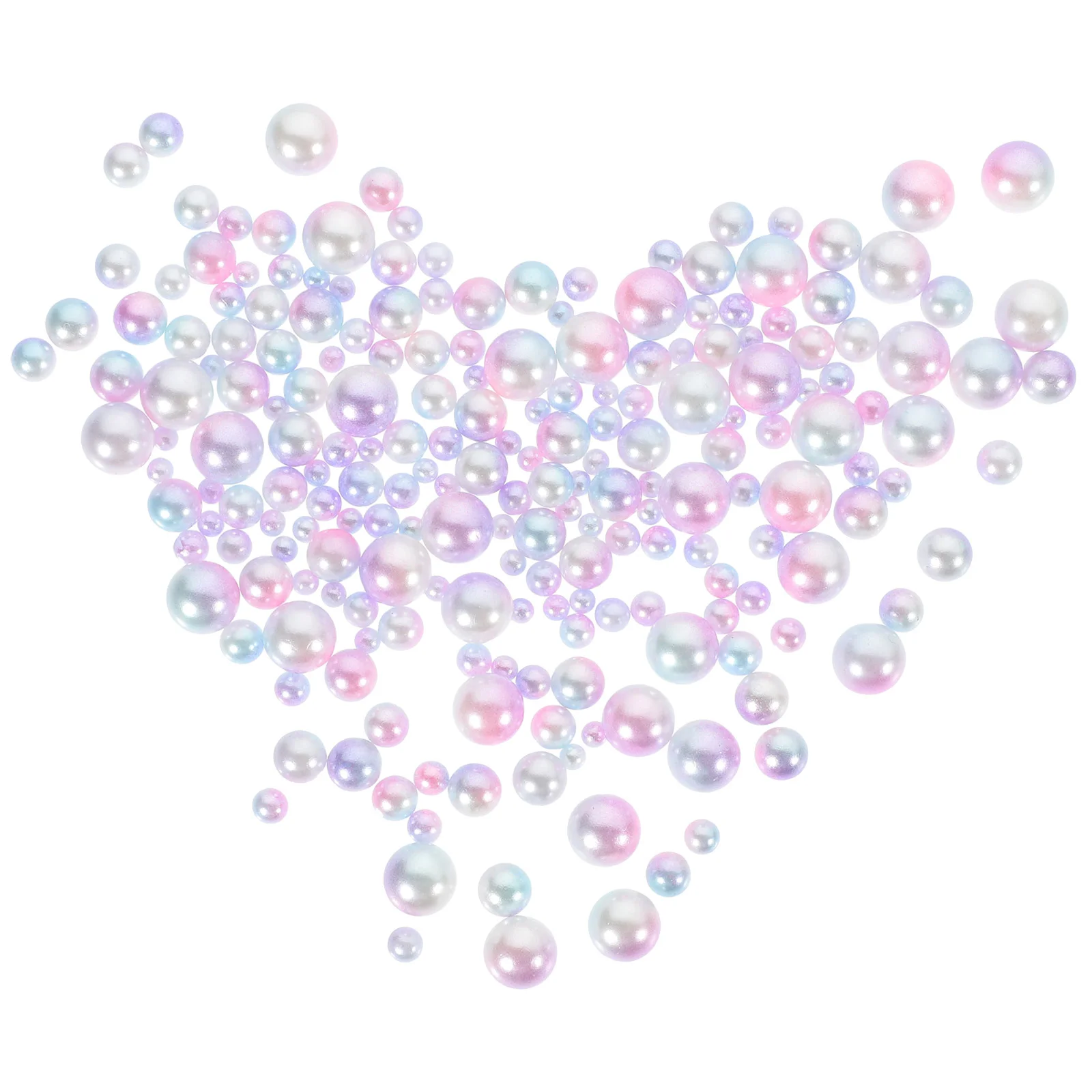 

Bag No Hole Pearl Vase Filler Pearl Beads DIY Pearls gradient illusion pearl imitation loose bead DIY jewelry accessories