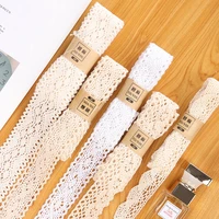 2 yards 28mm cotton lace ribbon creative diy handmade wedding ribbon decoration clothing shoes and hats accessories crafts