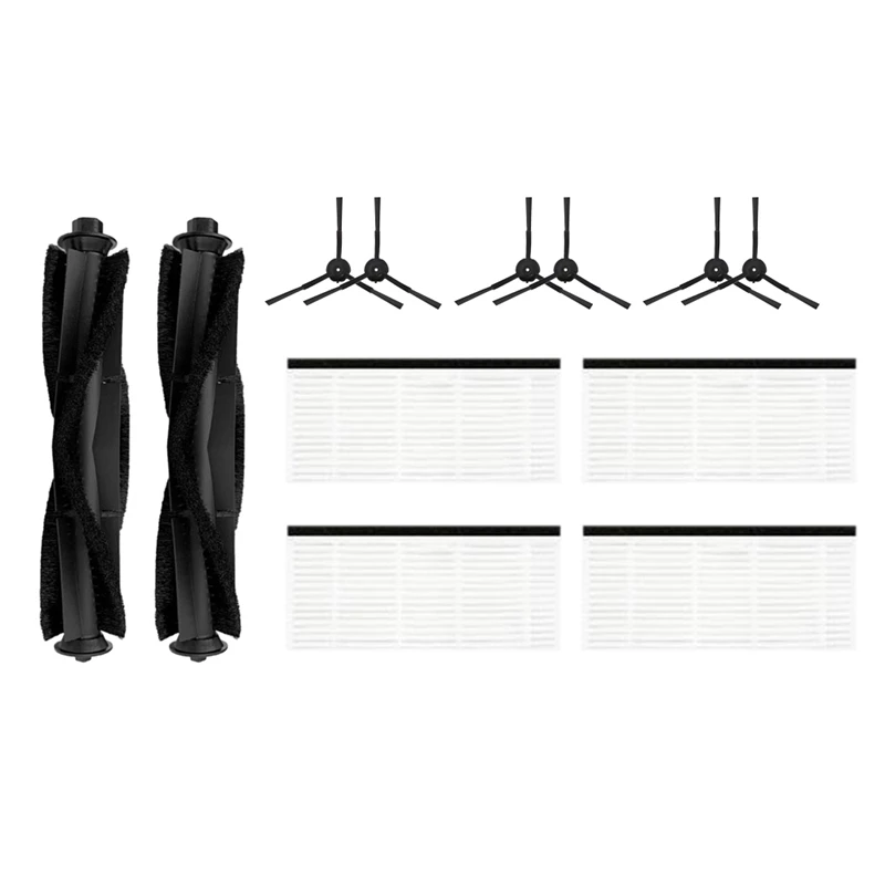 

12Pcs Main Side Brush Filter Replacement Parts for Xiaomi Lydsto R1 Vacuum Cleaner Accessories for Home