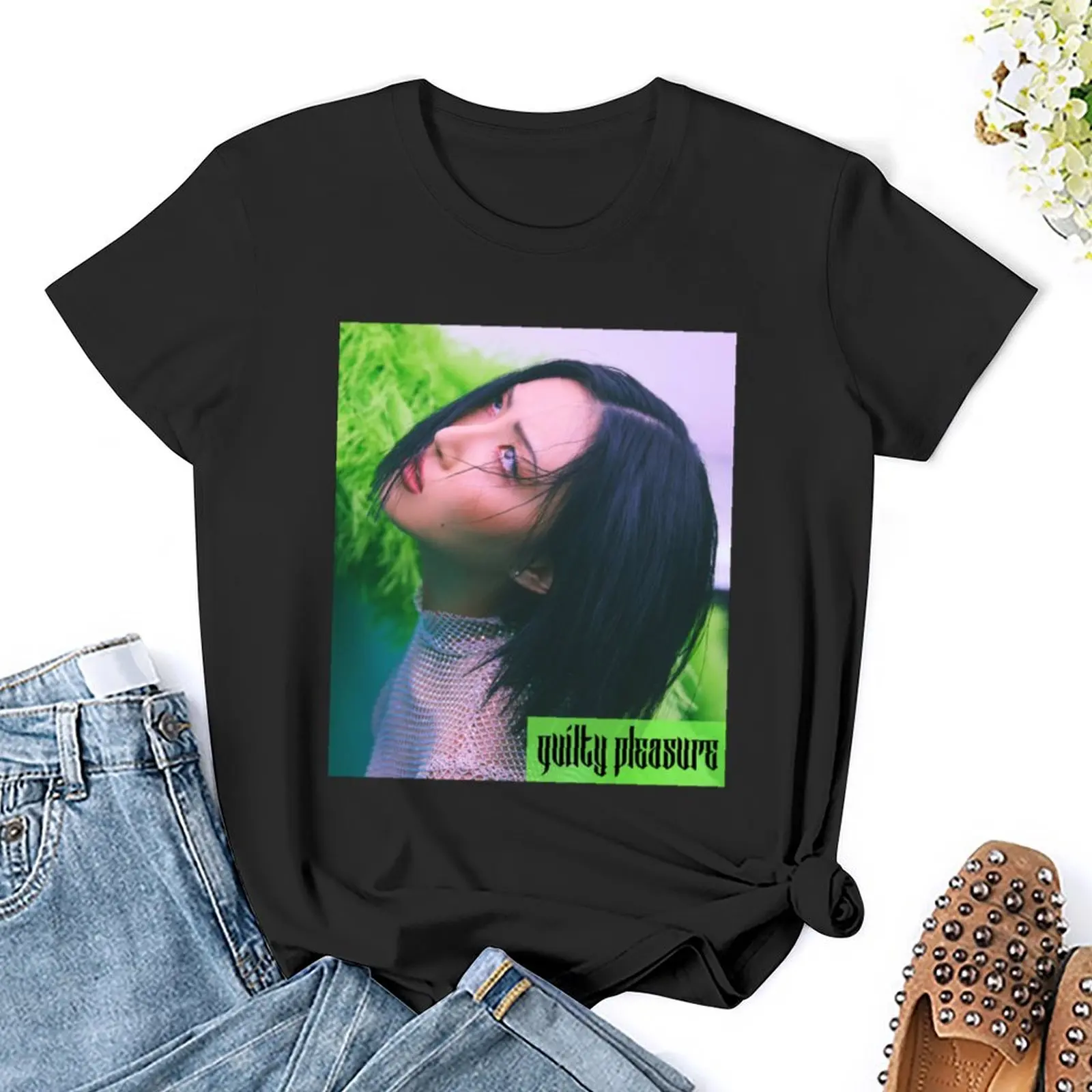 Футболка HWASA 1/1 альбома эстетическая одежда великолепные футболки для женщин