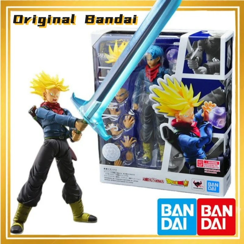 

Original Bandai "dragon Ball Super" Japan Anime Spirits S.h.figuarts Shf Exclusive Action Figure - Trunks (future Ver.)
