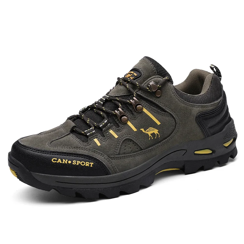 

Autumn Winter Men Hiking Shoes High Quality Sneakers New Trekking Mountain Waterproof Climbing Athletic Men Outdoor Sport Shoes