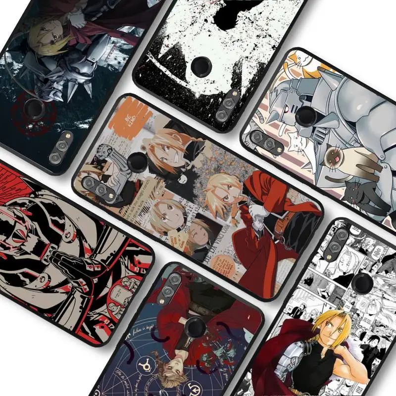 

Anime Fullmetal Alchemist Phone Case for Samsung A51 A30s A52 A71 A12 for Huawei Honor 10i for OPPO vivo Y11 cover
