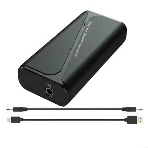 Устранение звукового шума, портативный изолятор заземления для ПК, транспортных средств, стереосистем с интерфейсами 3,5 мм