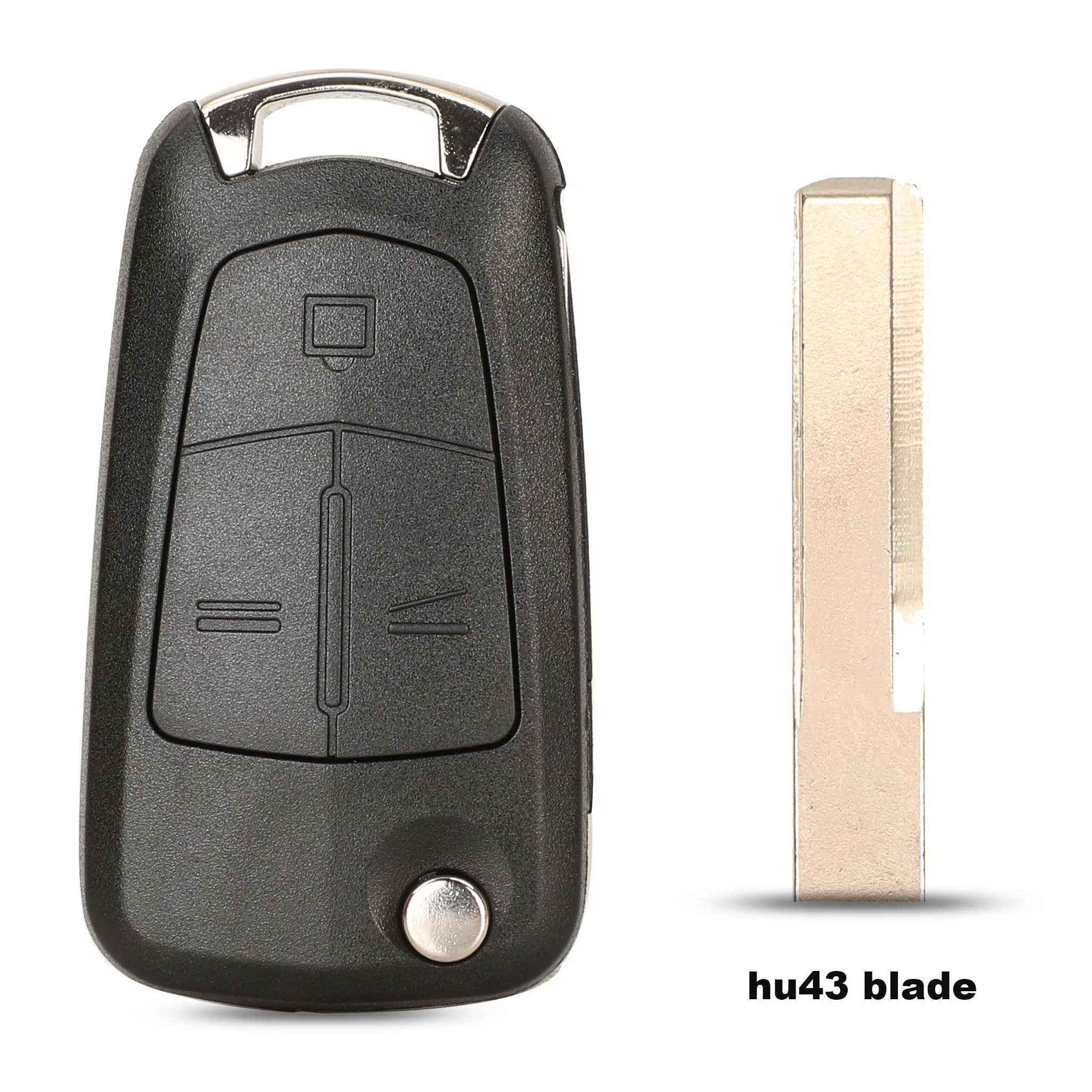 Bilchave флип-ключ оболочка для OPEL Astra H Corsa D Vectra C Zafira 2/3 кнопки чехол для дистанционного ключа от машины нерезанное лезвие Замена