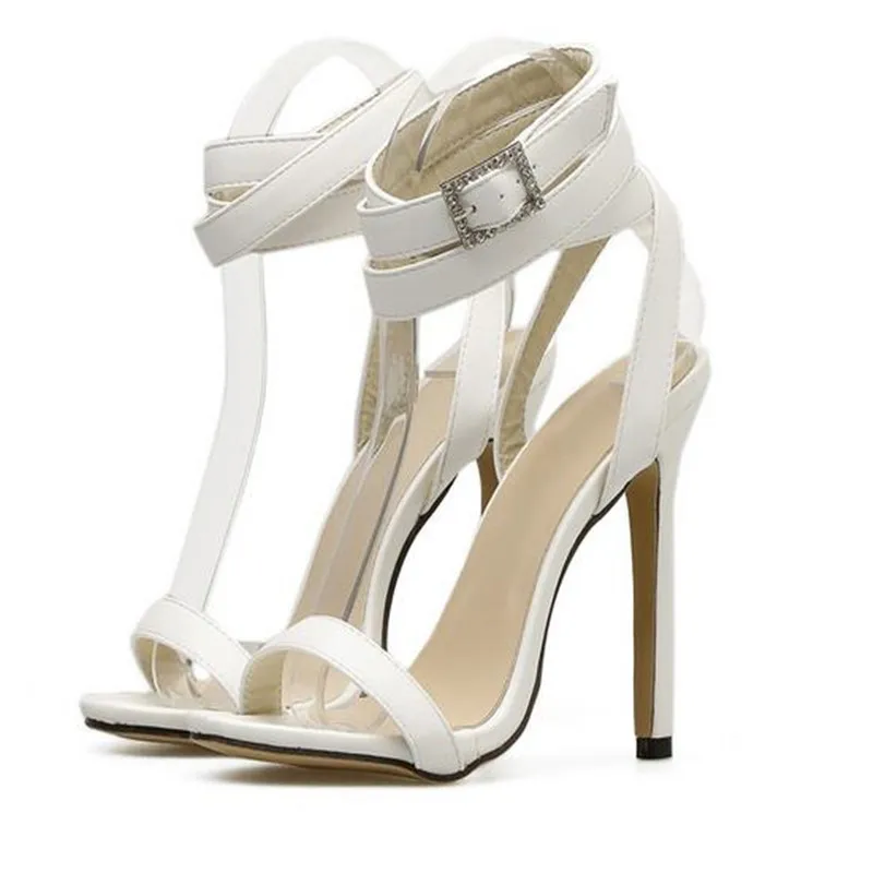 Summer Sandals Female Sexy Women High heeled Sandals Classics Super High Thin Heels Party Sandals Ladies Shoes