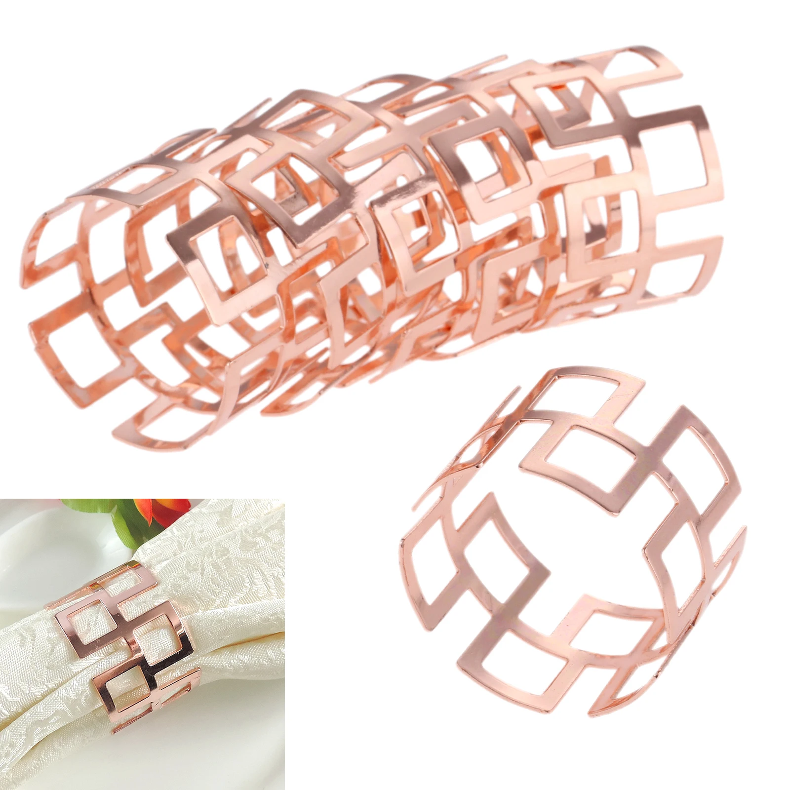 

Кольца для салфеток типа Великой стены, 6 шт.