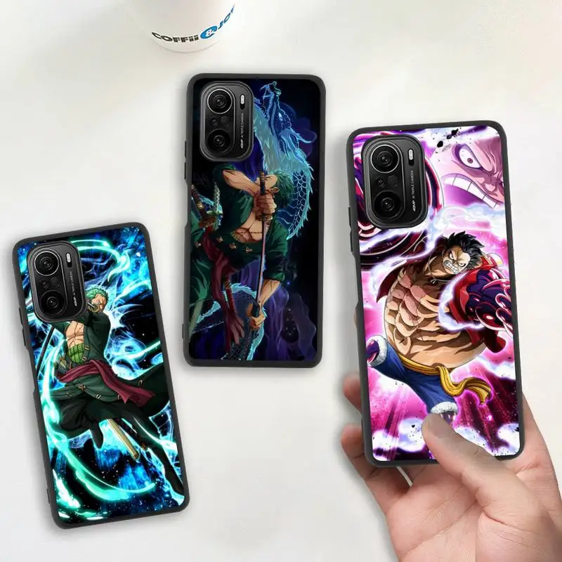 

Japan Anime one piece luffy Roronoa Zoro Phone Case Silicone soft for Redmi 9A 8A Note 11 10 9 8 8T Redmi 9 K20 K30 K40 Pro Max