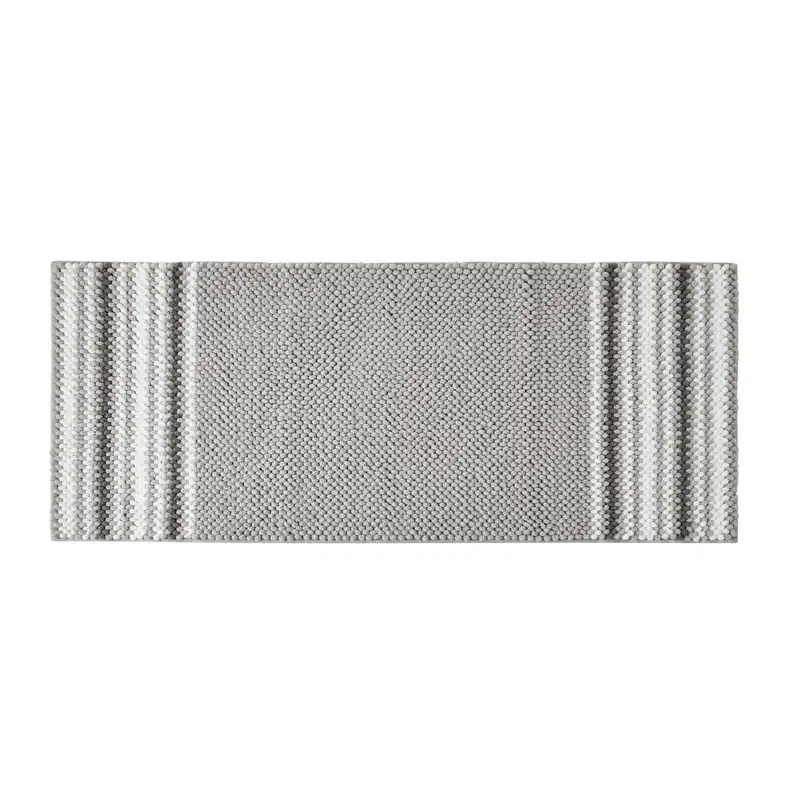 

Jacquard Chenille Noodle Bath Runner, 24 x 60, Light Grey Sand free towel Towel for hair Microfiber towels Face towels Hand tow