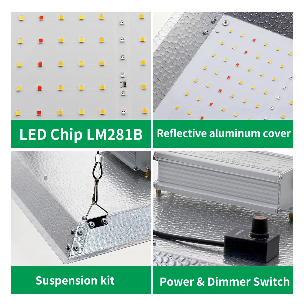 100 Вт полный спектр света для выращивания растений светодиодная лампа с высокой