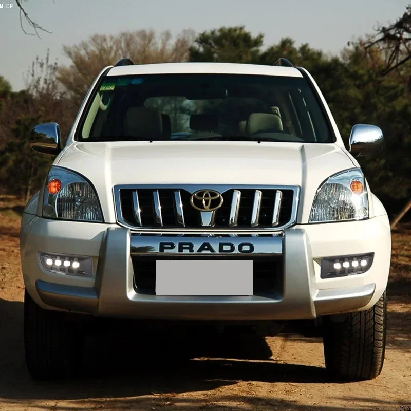 Автомобильные дневные ходовые огни для Toyota Prado 120 FJ120 2003-2009 12 В светодиодные фары