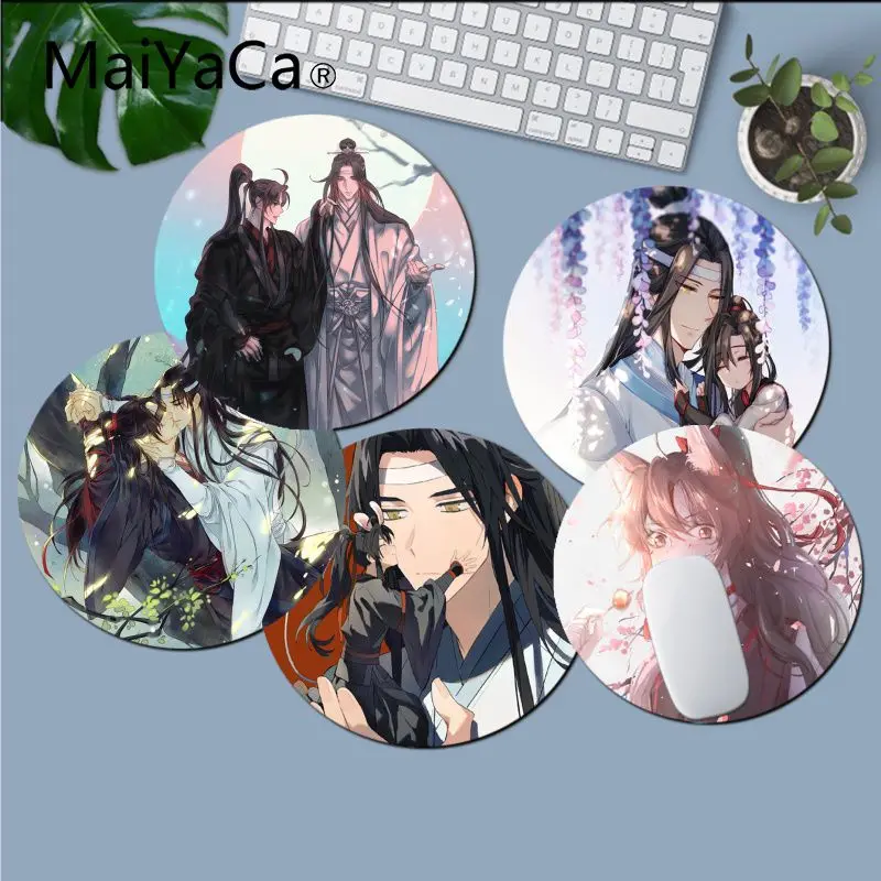 

MaiYaCa Vintage Cool Mo Dao Zu Shi MDZS Unique Desktop Pad Game Lockedge Mousepad gaming Mousepad Rug For PC Laptop Notebook