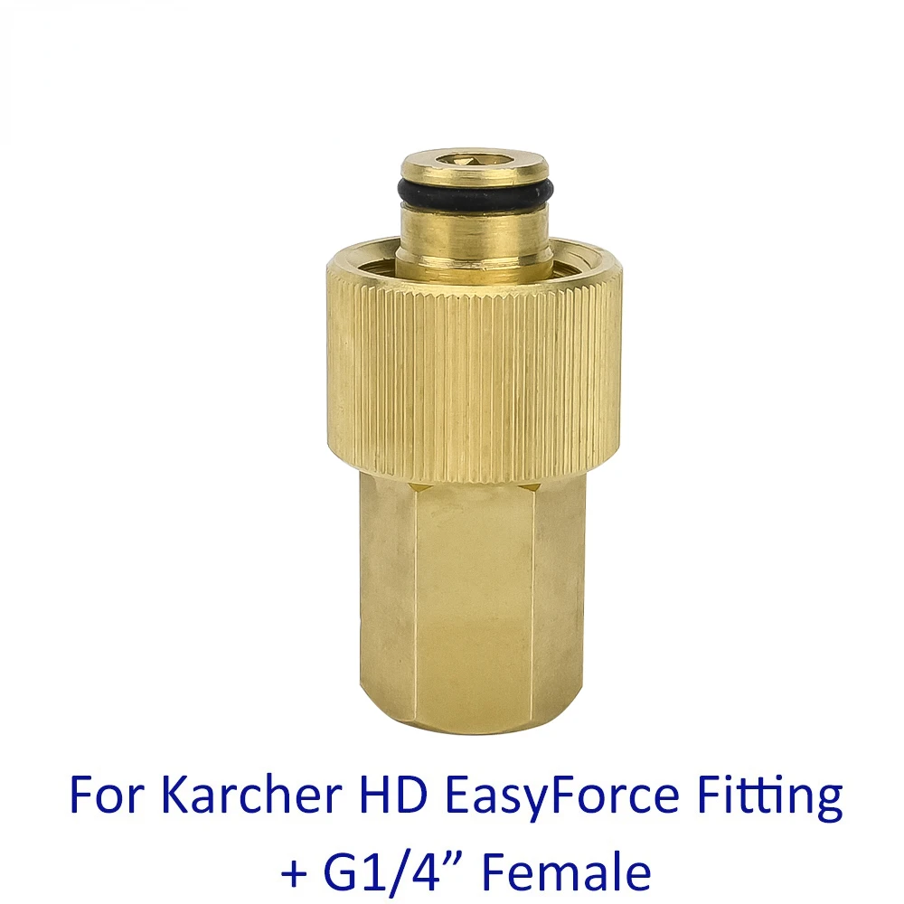 

Латунный соединитель для мойки высокого давления, адаптер HD Easy!Force G1/4 дюйма для установки трубки Karcher HD Easy Force