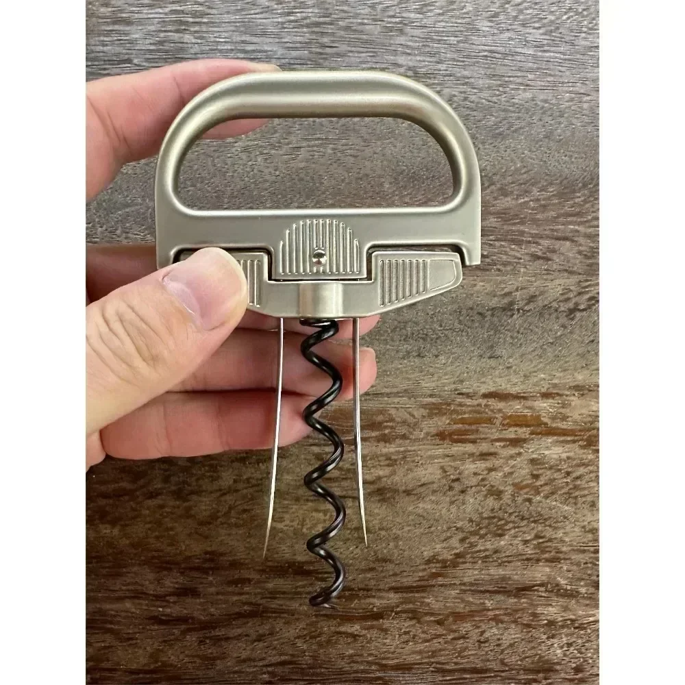 Портативная Открывалка Для Бутылок Вина С Полимеризационной Крышкой Корпус Из