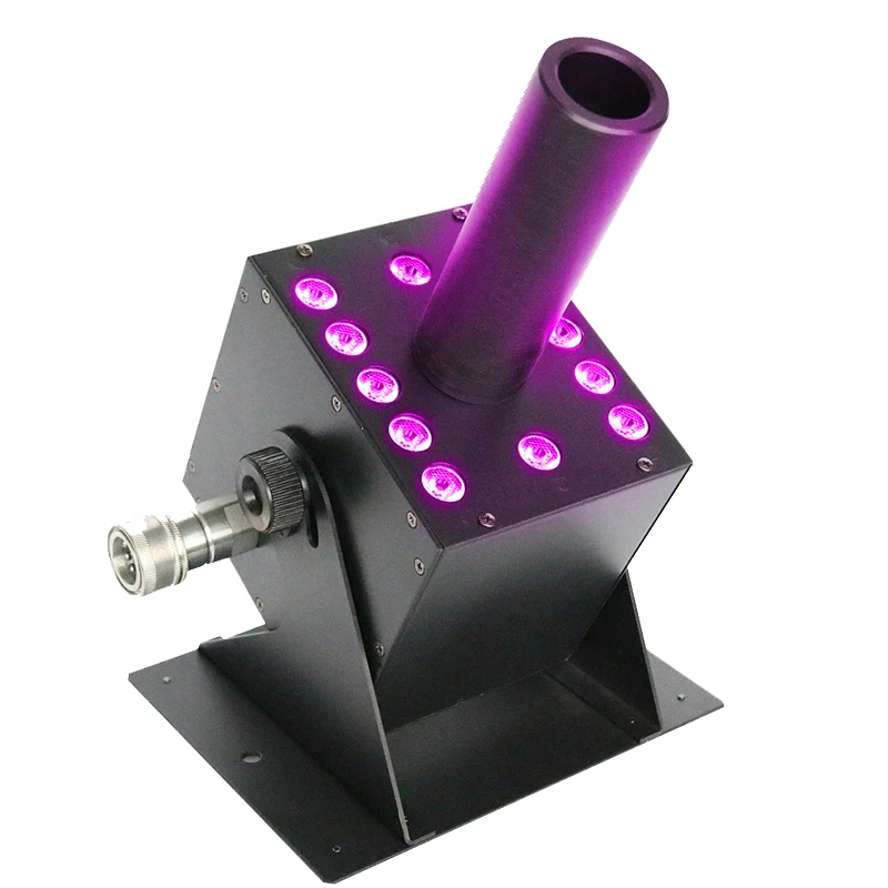 

LED CO2 Jet Machine with 12 x 3W LED CO2 fog smoke Stage Effect machine