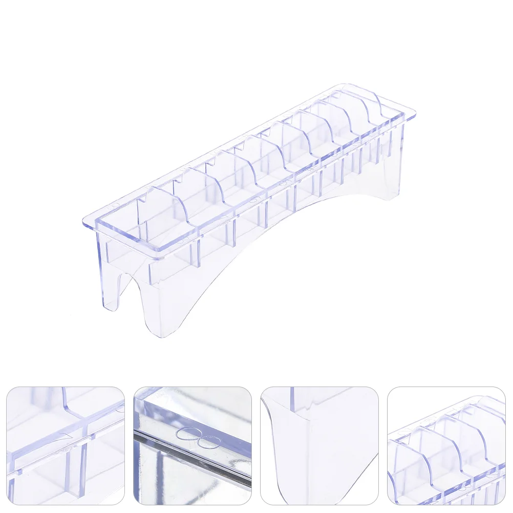 

Box Clipper Comb Storage Hair Limit Combs Organizer Guide Ten Case Salonguard Barber Slots Holder Visible Tools Professional