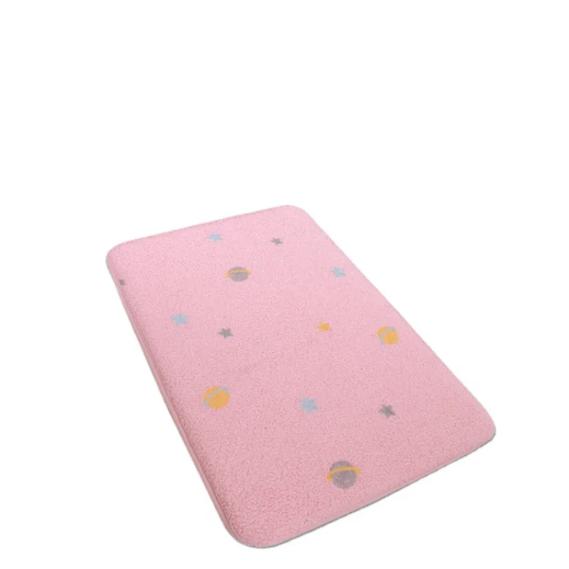 

Entrance Mat Thickened Machine Washable Bathroom Toilet Absorbent Non-slip Mat Can Be Hard I Am A Decorative Fashion New Carpet
