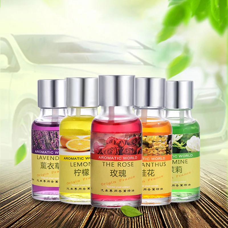 

10ml Auto Air Freshener Smell Car Styling Replenishment Aromatherapy Oil Natural Plant Essential Flavoring Vents Fragrance