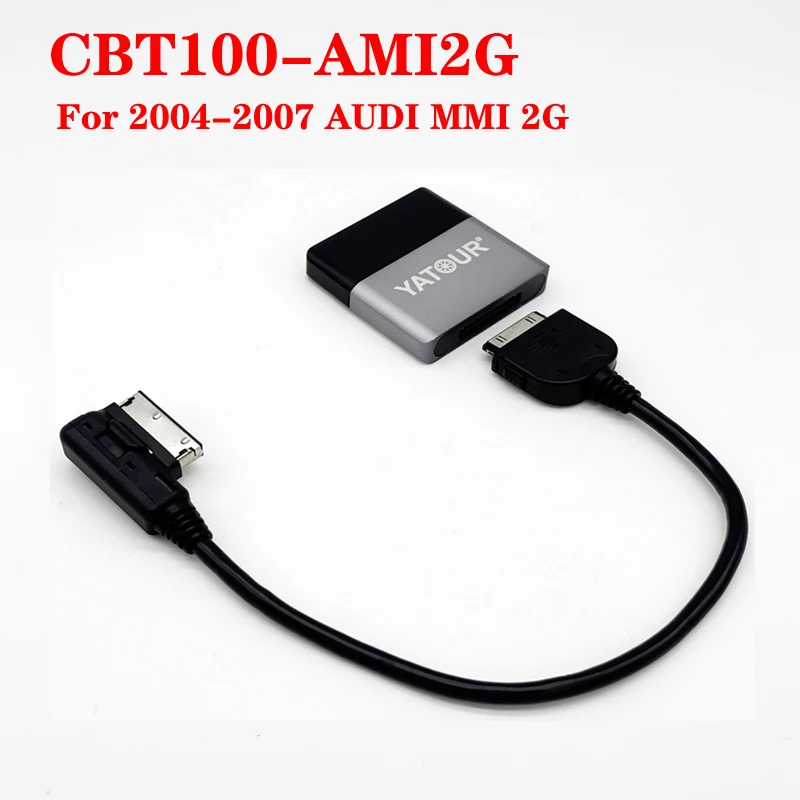 

Комплект Yatour CBT AMI2G Qualcomm Hi-Fi Bluetooth для системы Audi MMI 2G 2004-2009 годов AVRCP, кнопка управления автомобилем Plug and play