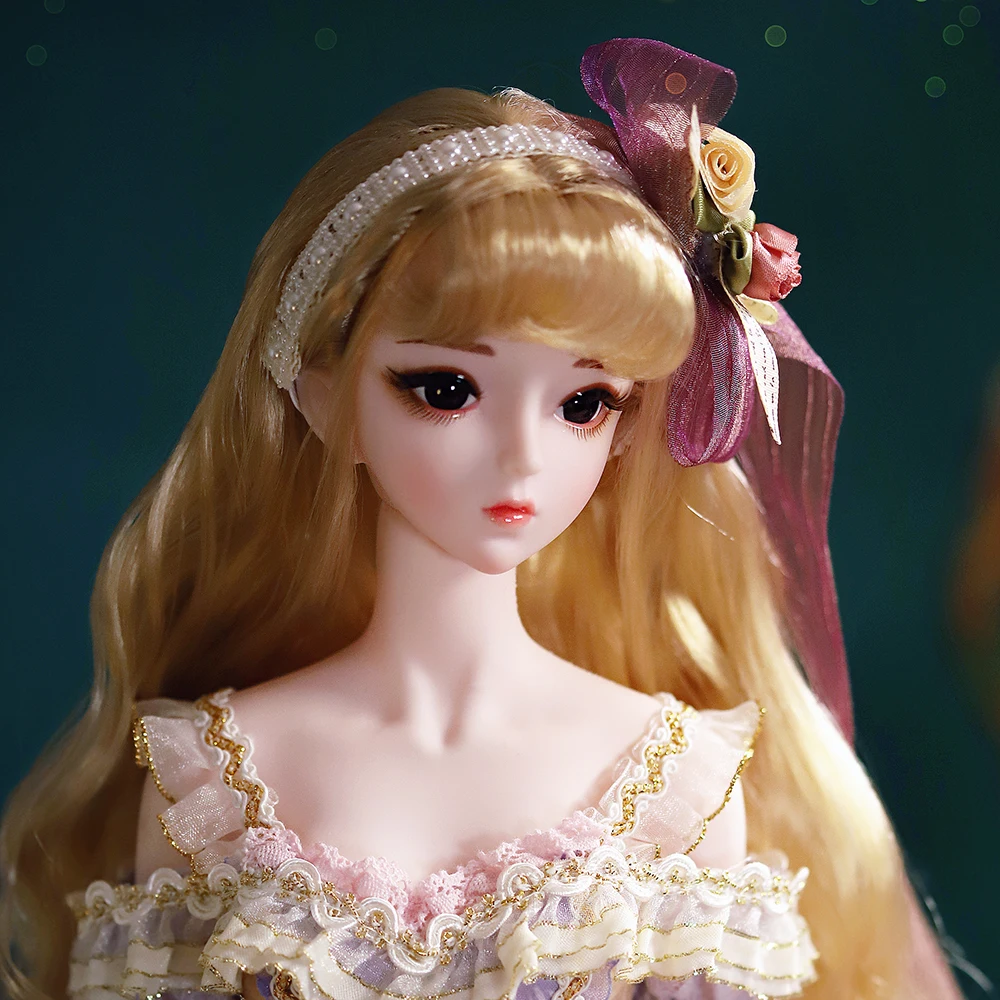 Dream Fairy 1/3 Doll Lolita Dress 62CM Ball Jointed Dolls Full Set Anna & Miki Beautiful BJD SD for Girl's Collection