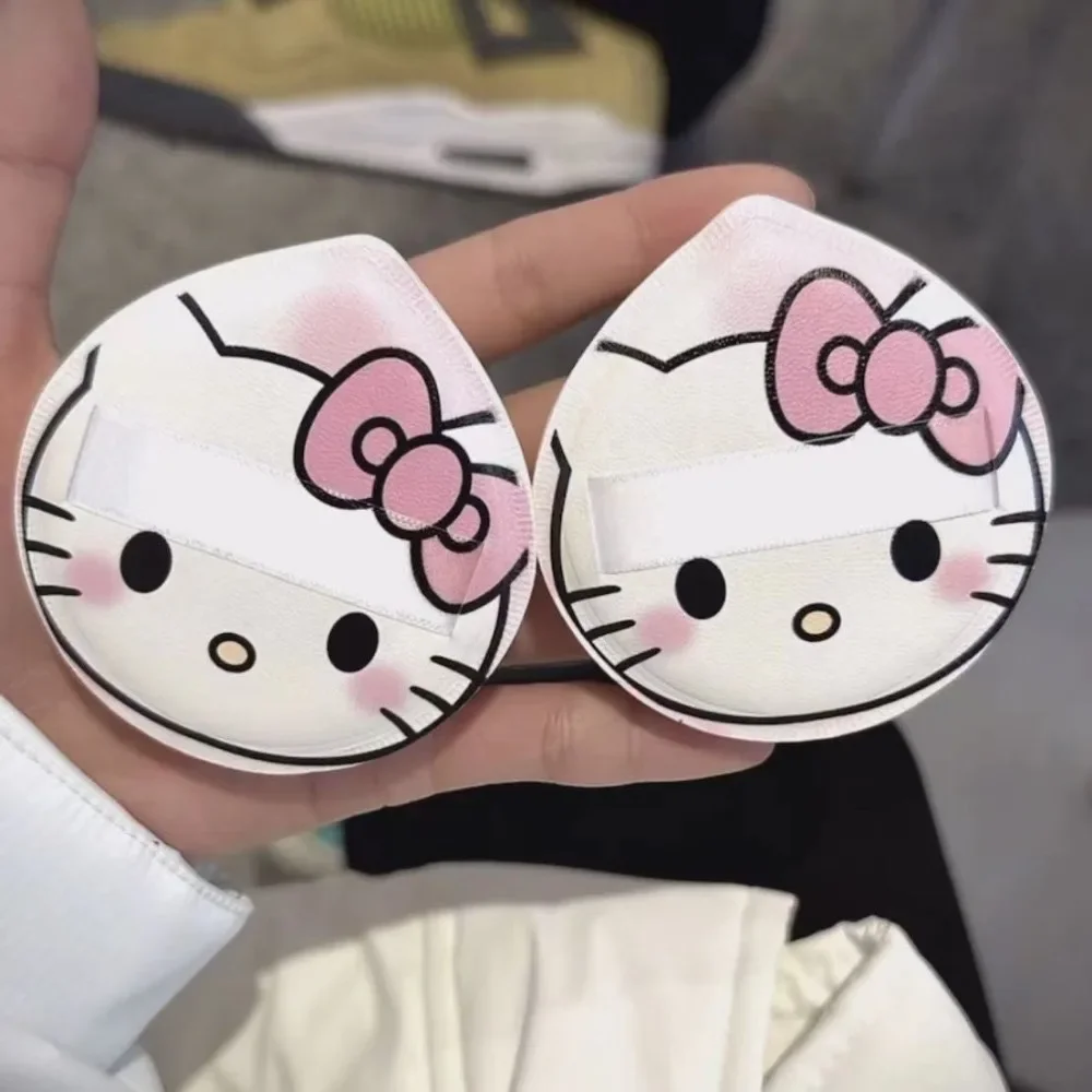 Новинка Косметическая пуховка Hello Kitty милые Мультяшные пуховые затяжки Милая