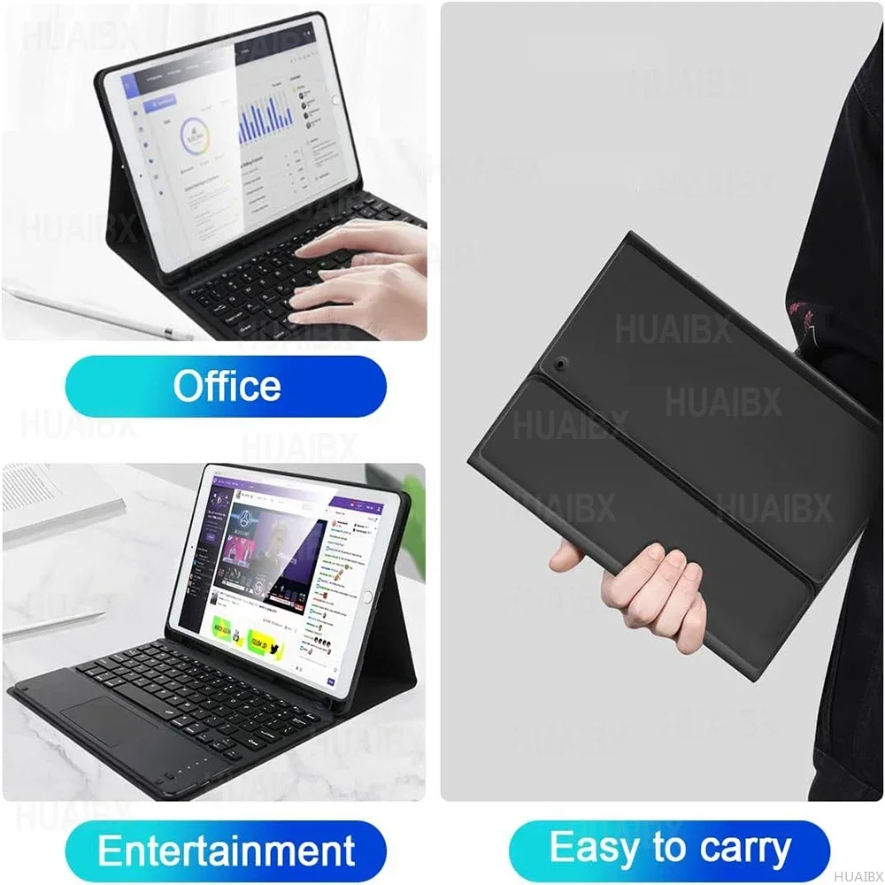 Чехол для Samsung Galaxy Tab S9 FE 10 9 дюйма съемная клавиатура SM-X510/X516B