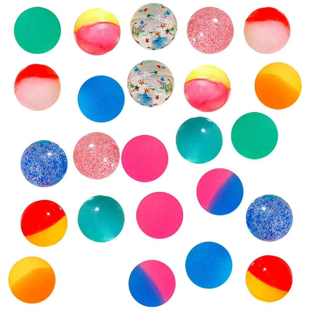 

24 Pcs Automatic Child Decompression Toys Plastic Bouncy Ball Party Favors Vending Machine