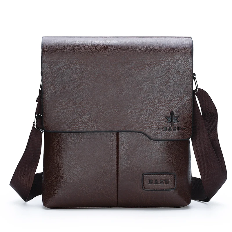 Fashion Business Bag High Capacity Briefcase High Quality Messenger Bags Men's Men PU Leather Shoulder Crossbody Bag Male NEW