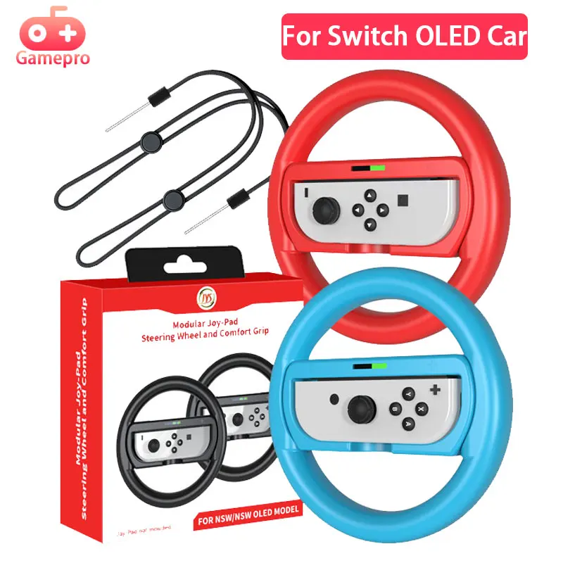 

2 PCS Racing Car For Switch OLED left&right handles Joypad For Tennis Racket Shoot Badminton Table Golf Jump Game Sports Grip