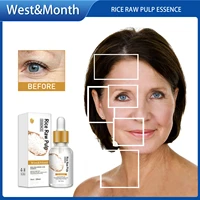 anti wrinkle white rice face serum facial care repair moisturizing anti aging essence brightening skin tone tighten shrink pore