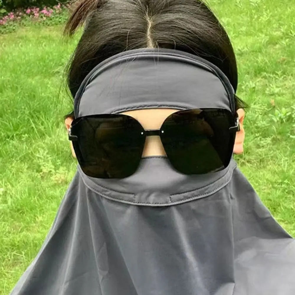 Летняя воздухопроницаемая маска из вискозы с защитой от УФ-лучей UPF50 +