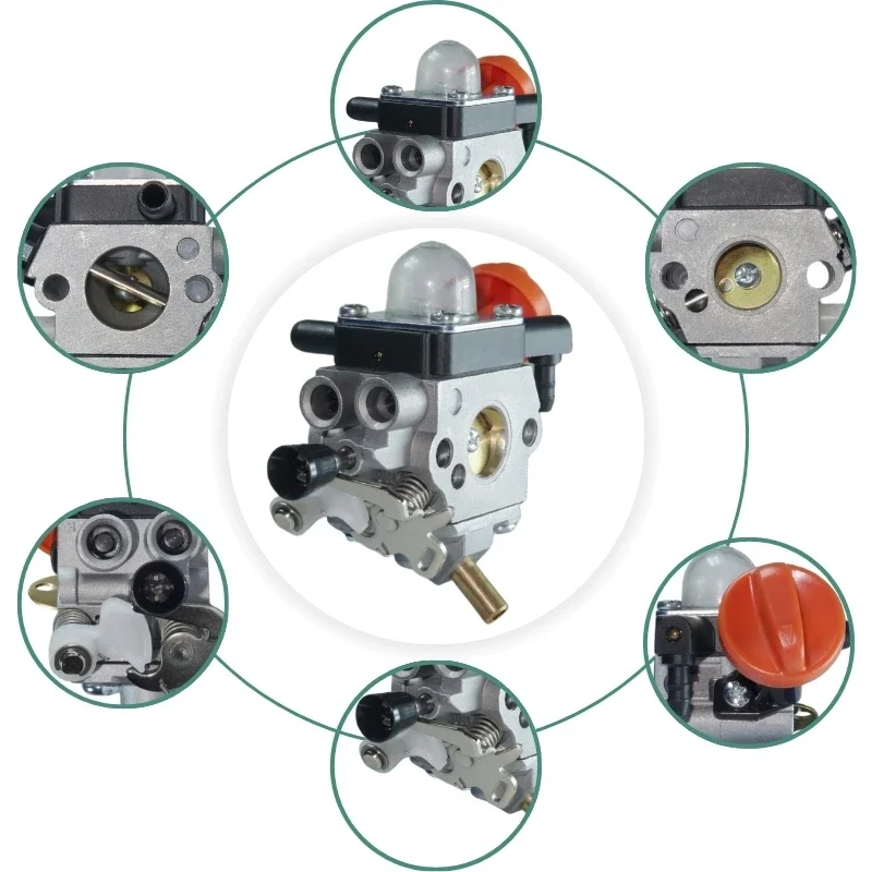 Карбюратор для SStihl FS89 FS91R FC91 FS110 FS111 FC111 FS130 KM91R KM110 KM130 Fit C1Q-S173 S176 HT130 Триммер Carb