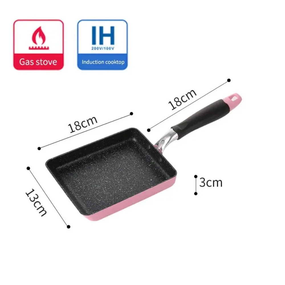 Японская сковорода тамагояки с антипригарным покрытием мини-сковорода для