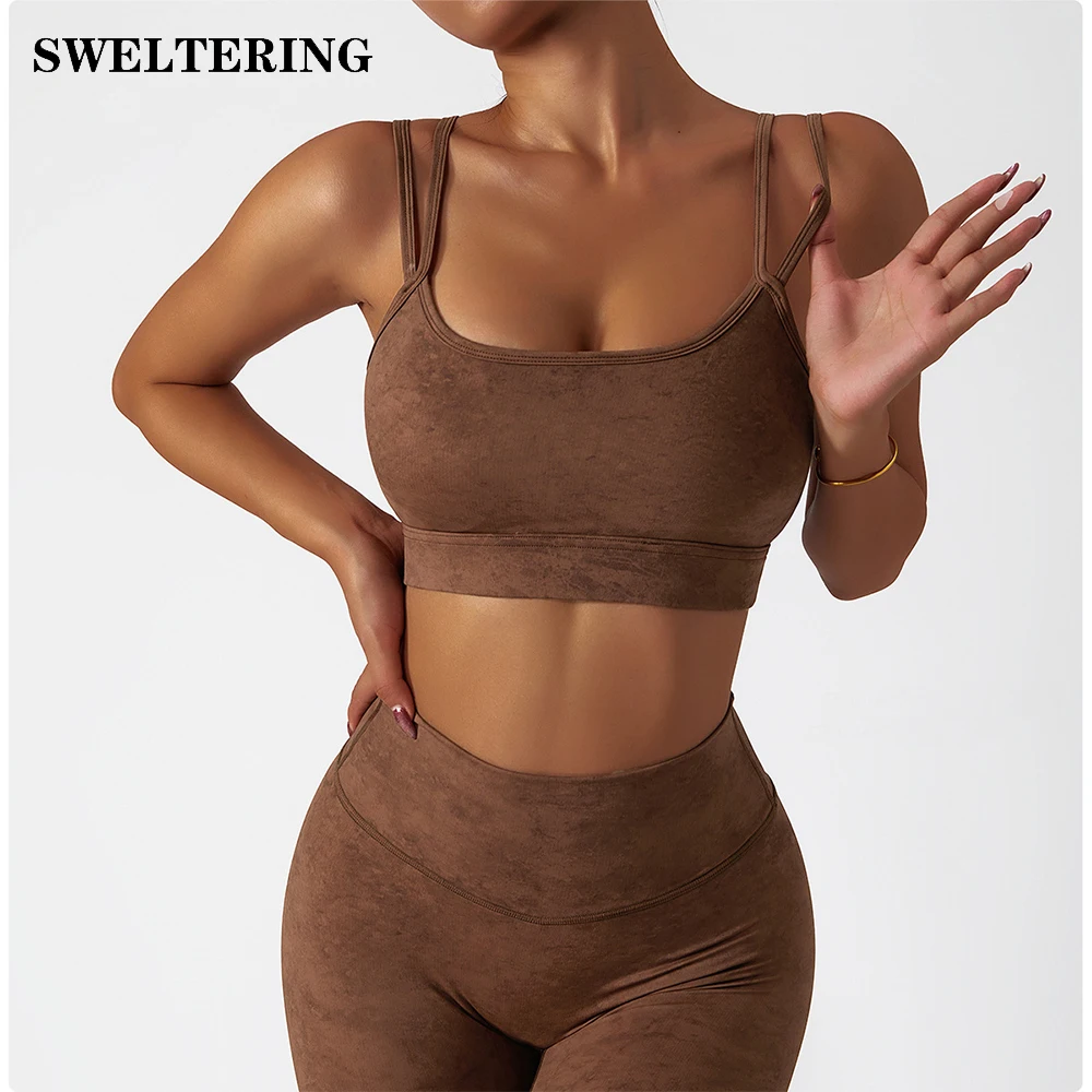 Новый нейлоновый бюстгальтер топ женский сексуальный облегающий спортивный для