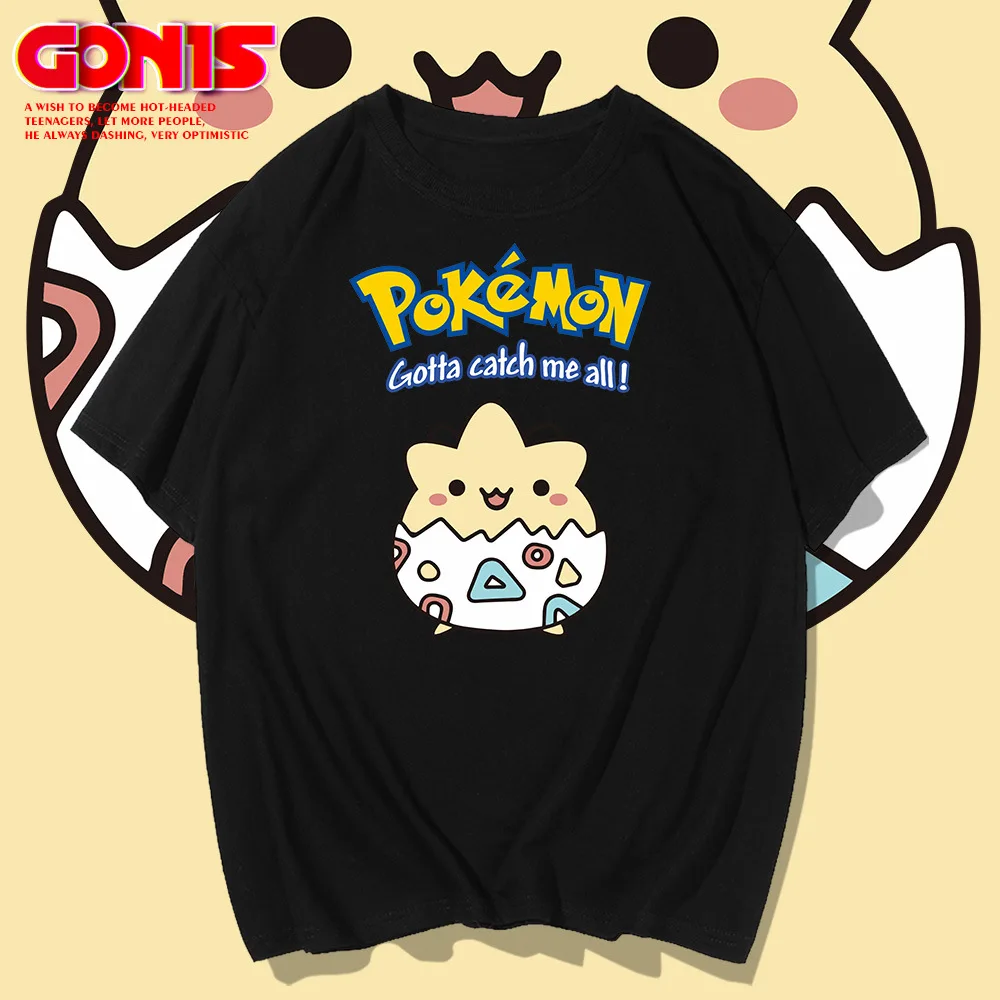

Pokémon T Shirt for Women Aesthetic Clothes Tops Plus Fashion Oversized T Shirt Anime Peripheral Sweethearts Outfit