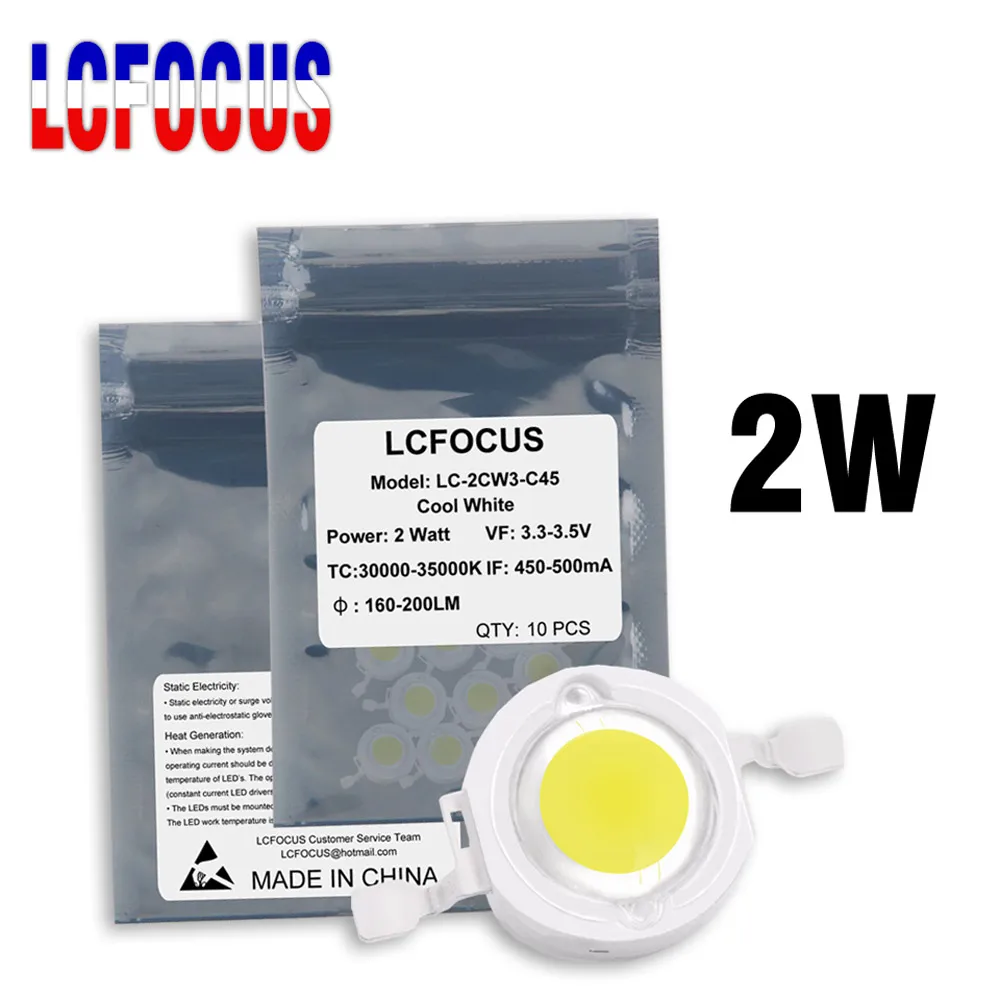 

2 Вт LED COB чип теплый натуральный чистый холодный белый 3000K 4000K 6000K 10000K 20000K 30000K для DIY светодиодный ные лампы прожектор
