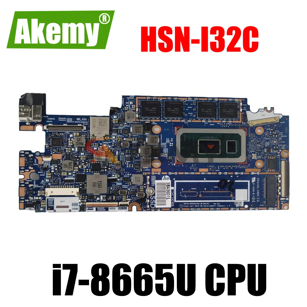 

For HP Elite Dragonfly HSN-I32C 6050A3074401-MB-A02 Laptop Motherboard With i7-8665U SRF9W CPU Mainboard Fully Tested OK