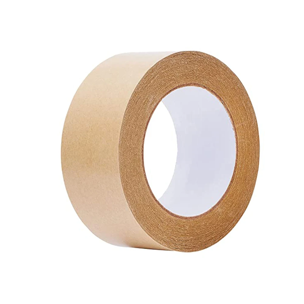 

Brown Paper Packing Tape, Water Activatd Kraft Tape for Packing Sealing Cardboard Carton Boxe