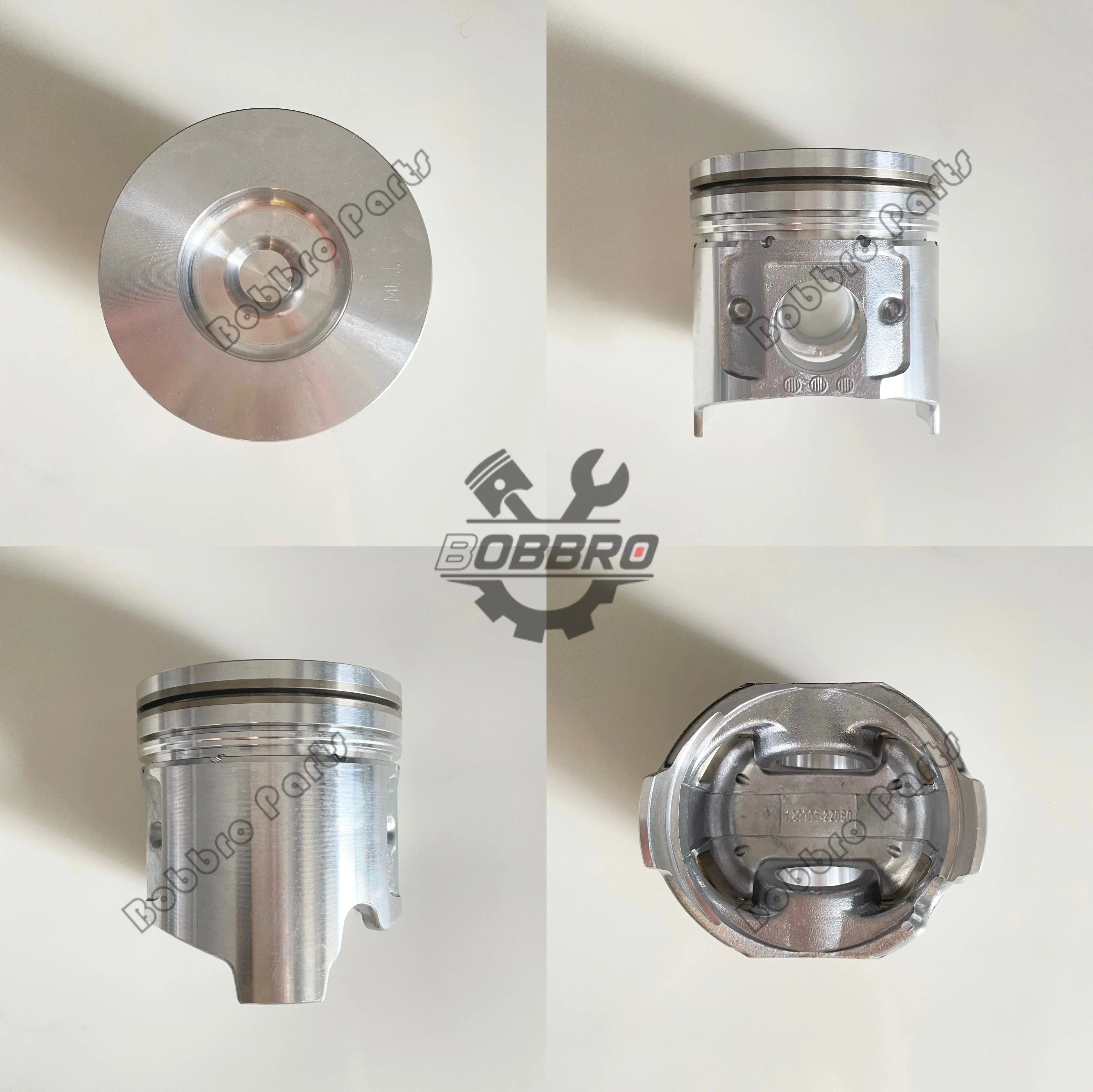 Для двигателя Volvo D3.1 D3.1DCAE3 D3.1DCBE3 D3.1DCAE2 Поршень с кольцами EC55B ECR58 EW55B EC55C ECR58D Детали